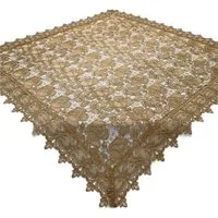 Brilliant Tischdecke Spitzendecke / 85x85cm / Mitteldecke / TW 88003, Spitzeneinsatz