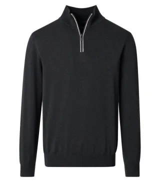 CASAMODA - Strick-Troyer grau - Gr. - XXL