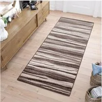 Tapiso Läufer SARI, rechteckig, Höhe: 10 mm, Kurzflor Flurläufer, pflegeleicht, Wohnzimmer Schlafzimmer Flur Küche