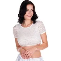 Spieth & Wensky Dirndlbluse Dirndlbluse - DUISBURG - offweiß, schwarz