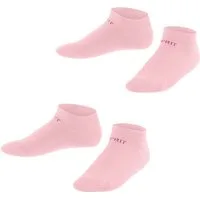 Esprit Sneakersocken Foot Logo (2 Paar) verstärkt, knöchelfrei, Cotton-Mix