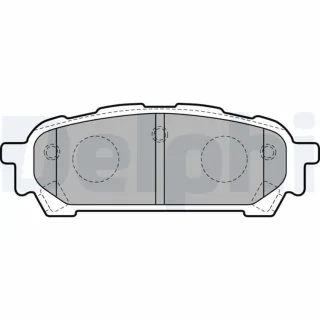 Delphi Bremsbel?ge hinten Subaru Forester Impreza