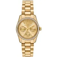 MICHAEL KORS Quarzuhr Lexington MK4982, Armbanduhr, Damenuhr, Edelstahlarmband, analog, Tag, Wochentag