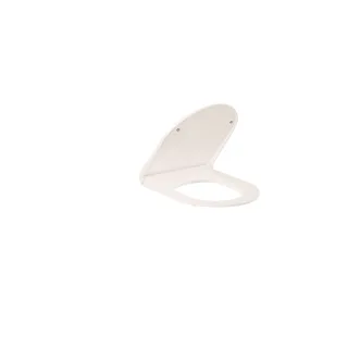 KLUDI-RESA D Urea-Soft-Close Slim mit Schnelllösefunktion Weiß glänzend 24WCS43S
