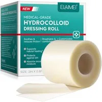 P-Beauty Cosmetic Accessories Wundpflaster Hydrocolloid Wundverband Pflaster Rolle Selbstklebend Wasserfest (1 St), Wundpflaster, Erste Hilfe, Notfallbehandlung, Wunddesinfektion