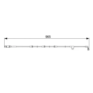 Bosch Warnkontakt f?r Bremsbel?ge BMW X5 E70 X6 E71 1987473027