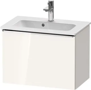 Duravit D-Neo Waschtischunterbau wandhängend Weiß Hochglanz 610x372x440 mm - DE4268010220000 DE4268010220000