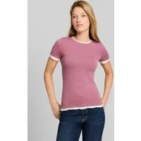TOM TAILOR Denim T-Shirt T-Shirt (im Einserpack) T-Shirt im 2-in-1-Look