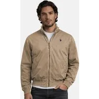 U.S. Polo Assn. Bomberjacke USWyyatt – Herren Übergangsjacke aus Baumwolle – Leichte Freizeitjacke Leichte Herrenjacke mit Reißverschluss und Taschen