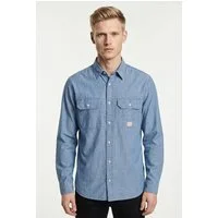 Jack & Jones Langarmhemd JPRBLUHARRY CHAMBRAY L/S SHIRT