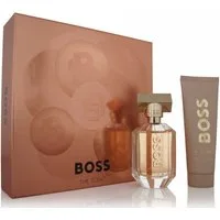 BOSS Duft-Set Boss The Scent For Her Eau de Parfum edp 50ml + Body Lotion 75ml, 1-tlg.