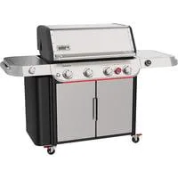 Gasgrill Genesis SP-435W GBS edelstahl, 21,1 kW, mit Sear Zone und Seitenkocher, Modell 2025