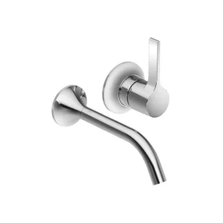 Dornbracht Vaia Fertigmontageset 36860809-00 für Wand-Einhandmischer, ohne Ablaufgarnitur, chrom