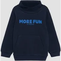 s.Oliver Sweatshirt Sweatshirt Wärmendes Sweatshirt mit erhabenem Print