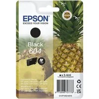 Epson 604 Tintenpatrone (1-tlg., Original Druckerpatrone, schwarz)