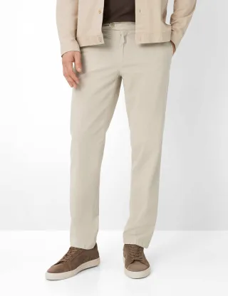 Brax Herren Chino Style EVEREST BEACH, hellbeige, Gr. 23