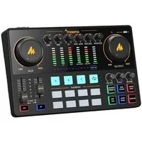 Maono Maono AME2 Soundkarte Schwarz für Streaming & Podcast Soundkarte