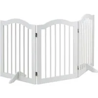 relaxdays Universalschutzgitter Weißes Absperrgitter 70 cm hoch