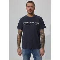 STREET ONE MEN T-Shirt aus reiner Baumwolle