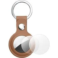 Futurea Schlüsselanhänger Schutz Hülle & Case für Apple AirTag mit Leder Optik (1-tlg), Leder Optik, Schutzhülle, für Apple AirTag
