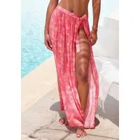 s.Oliver Wickelrock für den Strand mit Alloverprint aus leichter Webware Strandrock mit Blumenmuster, luftiger Maxirock, leichtes Beach-Coverup