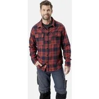 HERO by John Medoox Flanellhemd HARRY Karohemd Overshirt Regular Fit Casual Funktionsmaterial für Herren