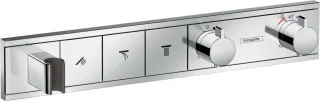 Hansgrohe Thermostat Unterputz RainSelect Fertigset 3 Verbraucher chrom, 15356000 15356000