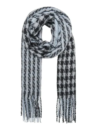 ONLY - ONLCAROLINA LIFE SOFT CHECK SCARF CC cashmere blue - Gr. - ONE SIZE