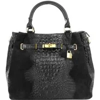 Cluty Henkeltasche (1-tlg), echt Leder, Made in Italy