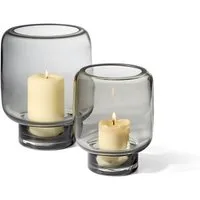 Philippi Design Windlicht Philippi Vejle Windlicht Large (1 x Windlicht), mundgeblasenes Glas, durchgefärbt
