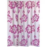 Ridder Duschvorhang Flowerpower Semitransparent-rosa Breite 180 cm