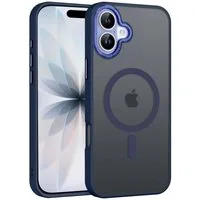 CoolGadget Handyhülle Magnet Hülle für iPhone 17 Schutzhülle mit Metall Kamerarahmen 6,3 Zoll, magnetisches Schutzcase Matt Stoßfest kompatibel mit Magsafe Zubehör
