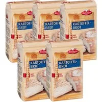 Bielmeier Backmischung Kartoffelbrot Küchenmeister, 1 x 2500 g, (5 x á 500g), Made in Baden-Württemberg (SET314016-5)