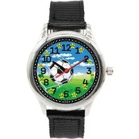 K&L Wall Art Quarzuhr Fußball Kinderuhr Analog Lernuhr Kinder Armbanduhr, Kinderarmbanduhr für Junge Mädchen
