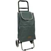 Rungassi Einkaufstrolley Einkaufstrolley Einkaufswagen Shopping Tasche Trolley 011 Farbe: grau