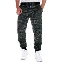 RMK Jogginghose Herren Sporthose Fitnesshose Trainingshose Camouflage Army Armee