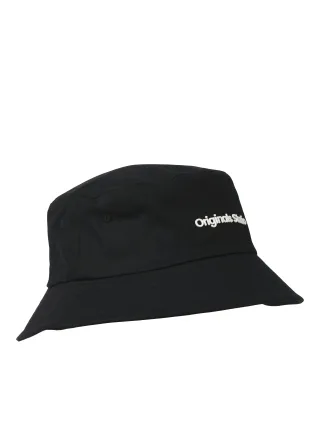 JACK&JONES - JACVESTERBRO BUCKET HAT SN black - Gr. - ONE SIZE