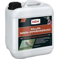 MEM Bauchemie Dichtstoff MEM Keller Innen-Imprägnierung, zur Abdichtung von feuchten und nassen