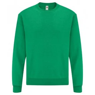 Fruit Of The Loom Herren Classic Drop Shoulder Sweatshirt (Heather Green)
