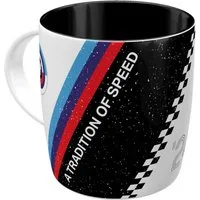 BMW Tasse BMW Speed Kaffee Becher Kaffeetasse Motorsport M Performance, 1-tlg.