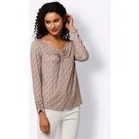 heine T-Shirt Druck-Shirt Langarm