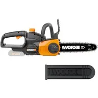 Worx Akku-Kettensäge WG322E.9, 25 cm Schwertlänge, automatische Kettenspannung, ohne Akku und Ladegerät