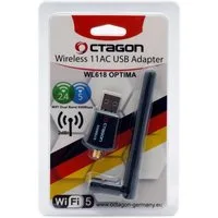 OCTAGON WL618 Optima WLAN 600 Mbit + 2dBi Antenne USB 2.0 Adapter (2.4 & 5G) SAT-Receiver