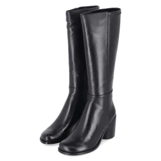 Bruno Premi Stiefel  Schwarz - Gr. 37 -  Leder und Textil