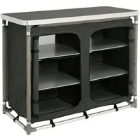 CampFeuer Campingschrank Campingschrank, 102 cm x 47 cm x 83,5 cm, Campingküche Alu Faltschrank