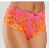 LASCANA Slip Wanda in abdeckender Schnittform und Stickerei Spitze