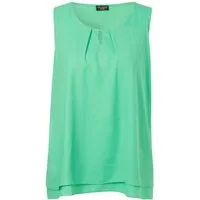 VIA APPIA DUE Tanktop Bluse Rundhals ohne Arm