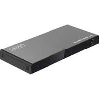 4K HDMI Splitter, 1x4 schwarz, mit Downscaler