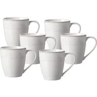 Ritzenhoff & Breker Becher Isabella, 6-tlg., Porzellan, mit extravagantem Dekor, 6-teilig