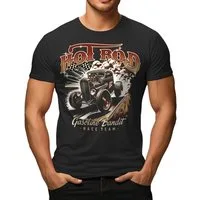 GASOLINE BANDIT® T-Shirt für den Oldtimer Fan: Hot Rod